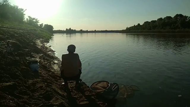 Один на рыбалке с ночевкой. Бонус - дерзкий лещ.