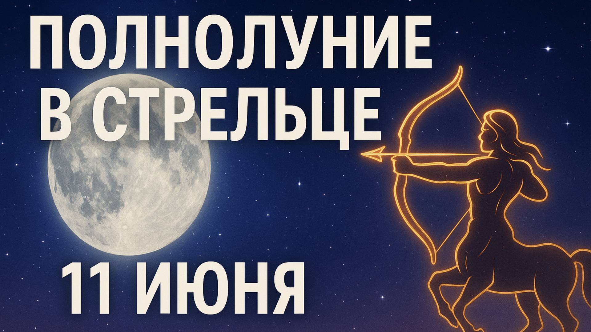 11 июня Полнолуние в Стрельце + квадрат к Узлам = взрывной поворот