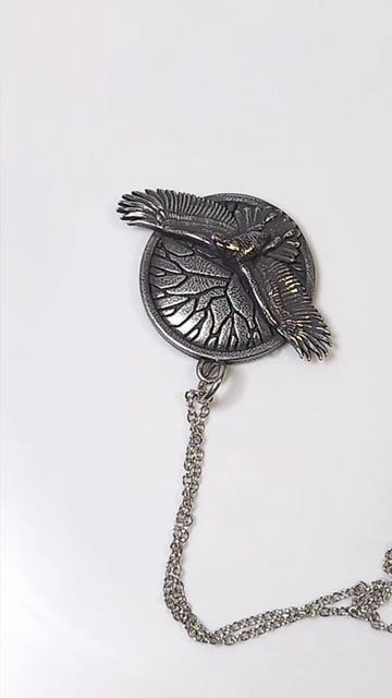 Готический кулон "Степной орел" от StarfallShop