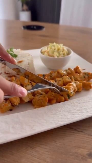 🍗 Куриный шашлык в йогуртовом маринаде
