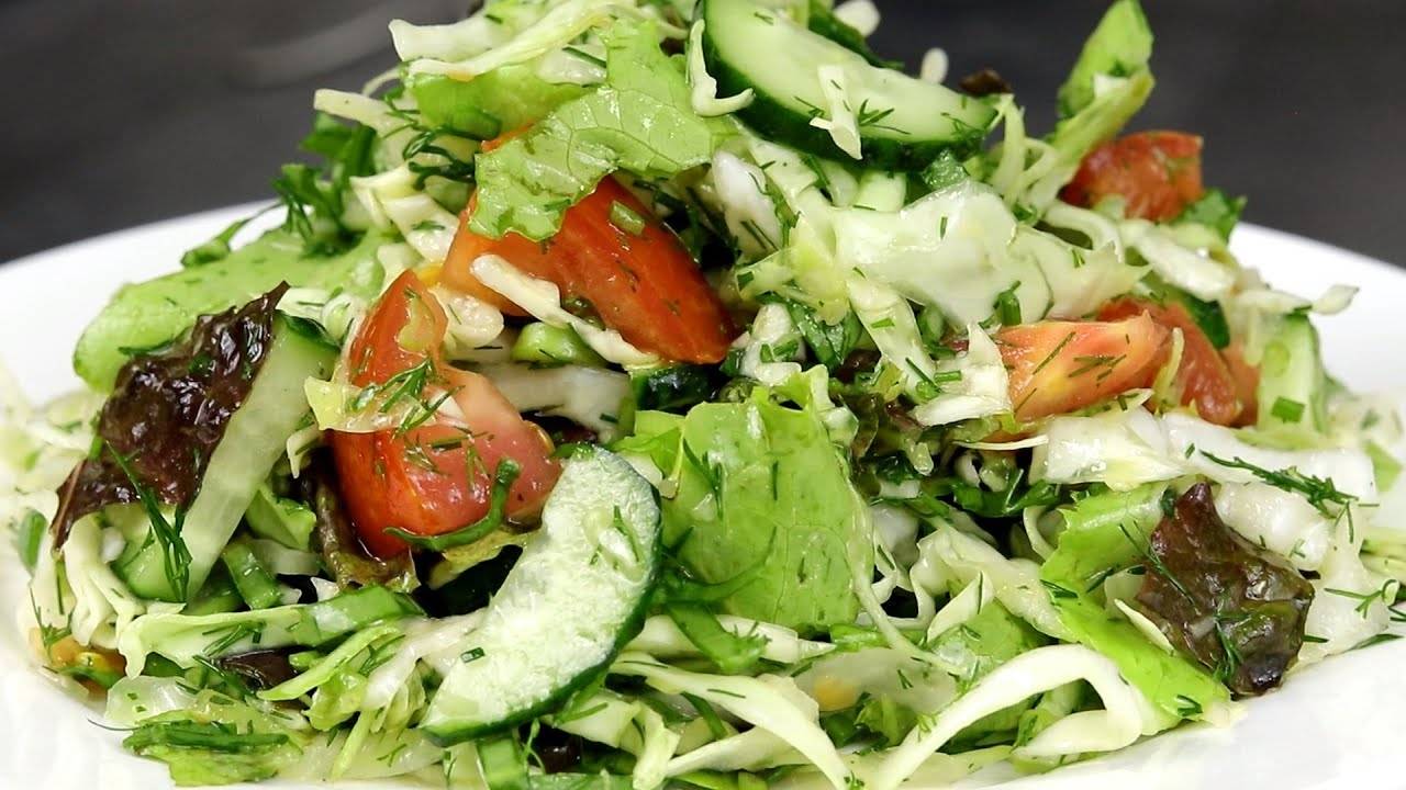 Салат "ЛЕТО НА ДАЧЕ" готовится 5 минут! Вкусный и ПРОСТОЙ! Вкусные Советы