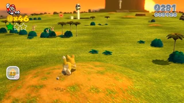 Пятый мир - Прохождение Super Mario 3D World #6