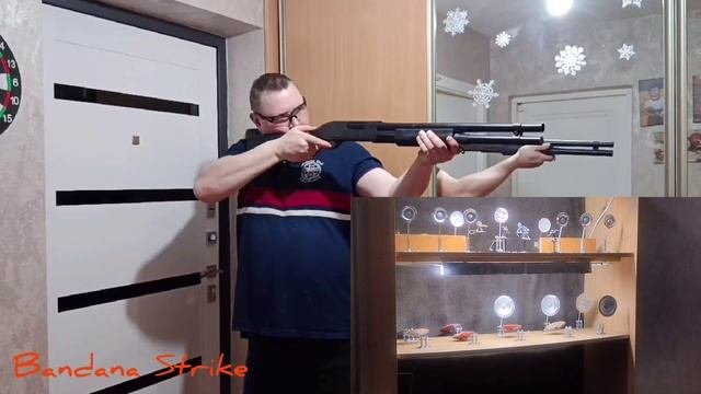 Тест дробовика CYMA Remington 870 Metal
