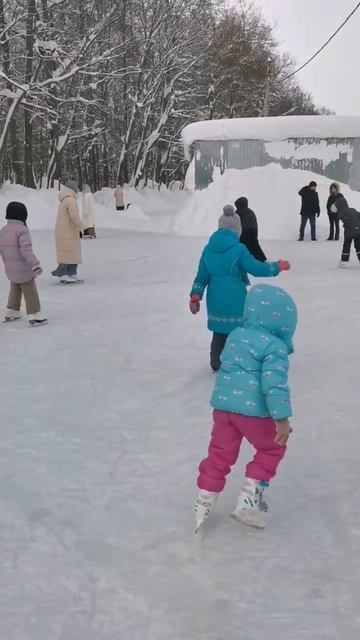 Каток на лесных дорожках! #казань