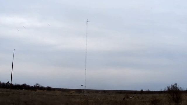 SF160m Собранная верхушка мачты