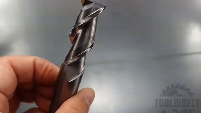 Фреза двухзаходной разновидности спиральной формы для обработки алюминия для станка с ЧПУ