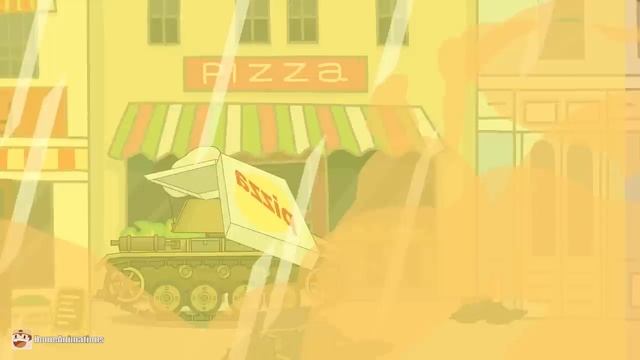 HomeAnimations – Мультики про танки  Радиоактивная вспышка - Мультики про танки