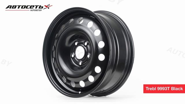 Trebl 9993T Black: 3D-обзор штампованного диска ● Автосеть ●