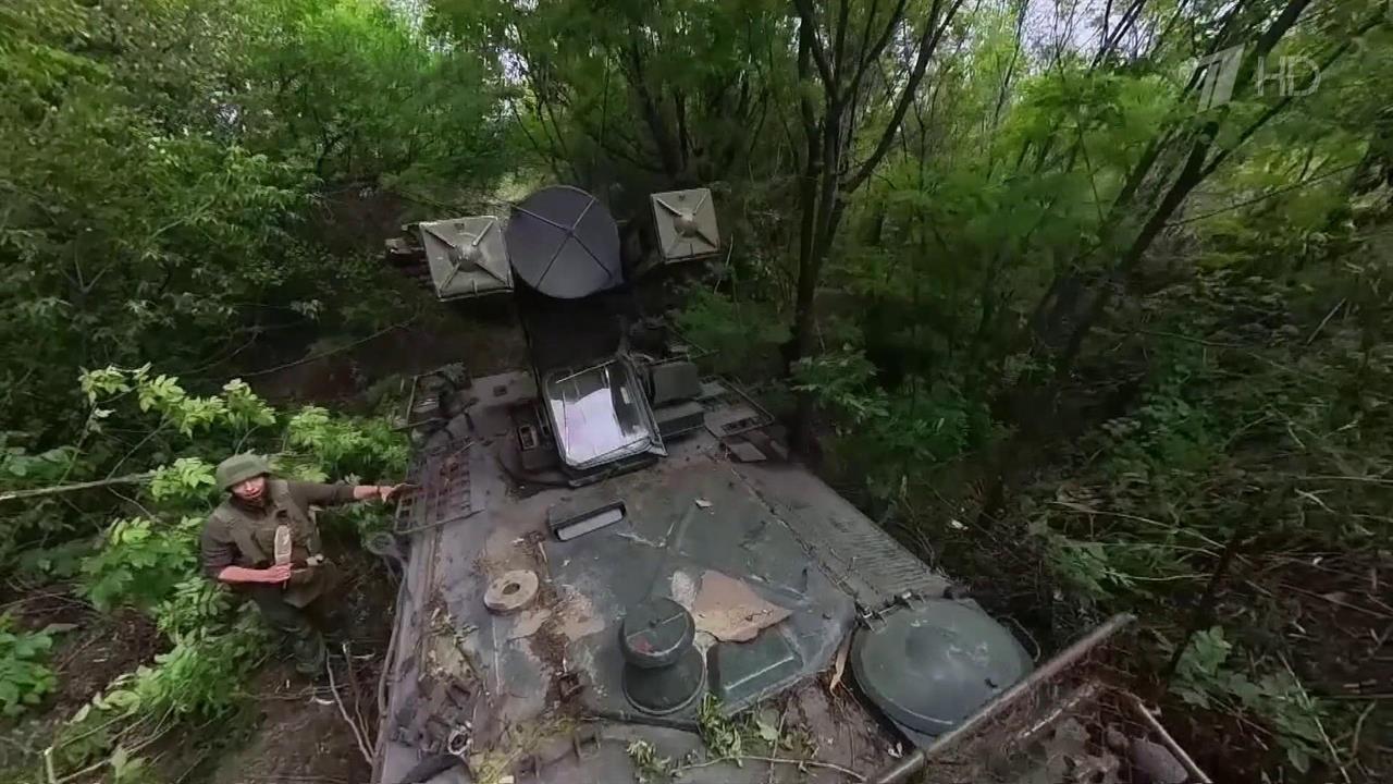 Расчеты комплексов ПВО надежно прикрывают небо в окрестностях Селидова в ДНР