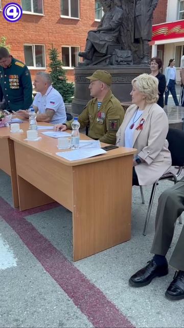 Команда детского сада стала лидером смотра строя и песни