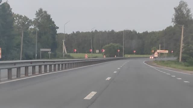 На трассе. От Москвы почти 500 км