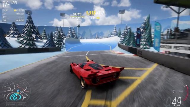 Новогодняя трасса | Forza Horizon 5