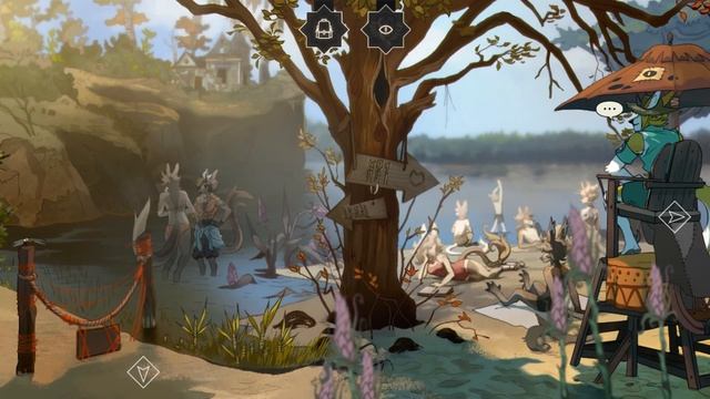 Прохождение The Crown of Leaves #1 - русская визуальная новелла
