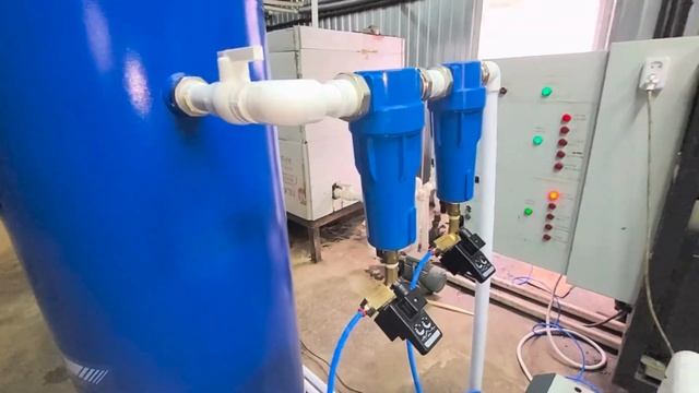 Процесс установки азотной станции на производство