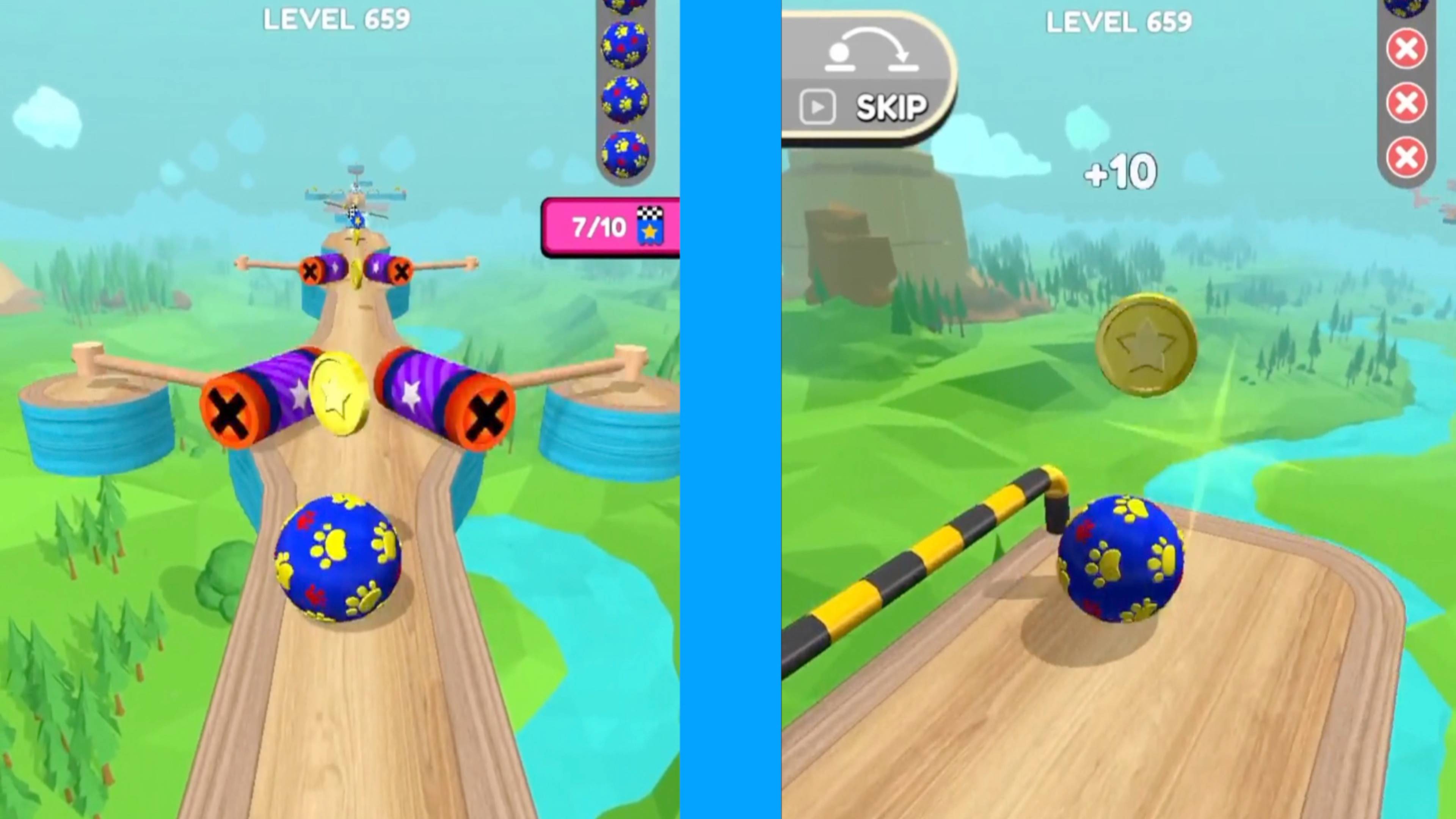Going balls All Levels Gameplay IOS Android Going Balls Level 659