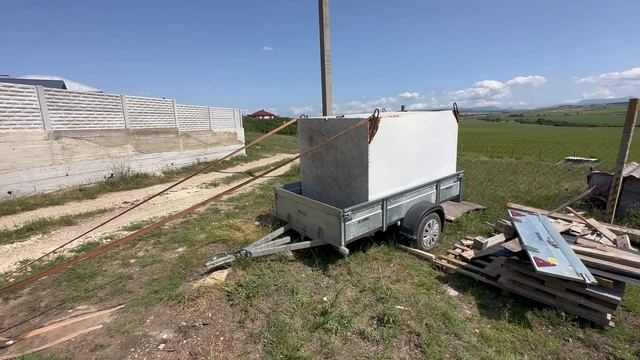 Как головой загрузить бак 300 кг?