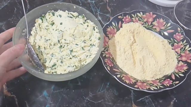 Творог , Зелень и Яйцо . Круче чем Хачапури ! СЫРНИЧКИ соленые ПП ,без Глютена !