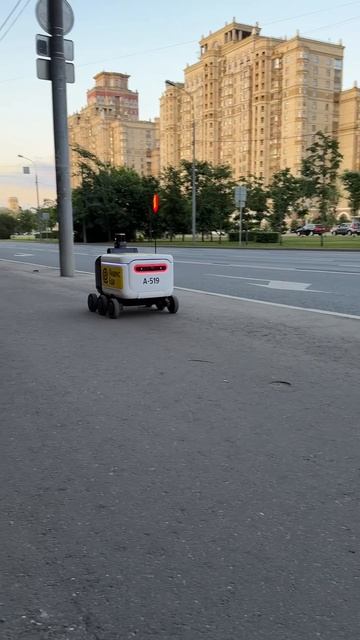Роботы на Мичуринском. Москва