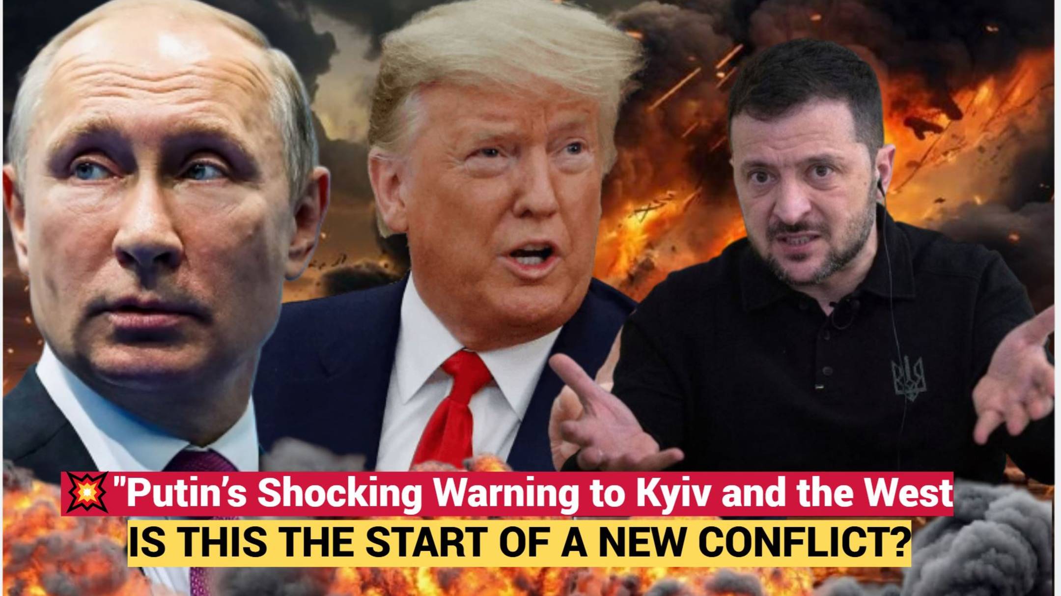 Putin’s Shocking Warning to Kyiv and the West: Is This the Start of a New Conflict?"