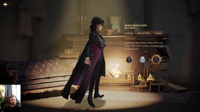 Harry Potter Magic Awakened - Обзор костюмов Макгошки и Снейпа