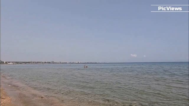 Анапа Центральный пляж сегодня 5 июня 2025. Сезон открыт? Море и погода в Анапе сейчас. Есть мазут?