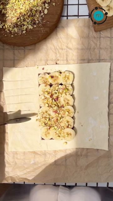 Плетенка с шоколадом, бананом и фисташками Molecularmeal (артикул на WB: 351030866)