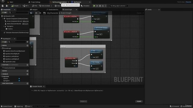 6. Set Character IDLE Animation