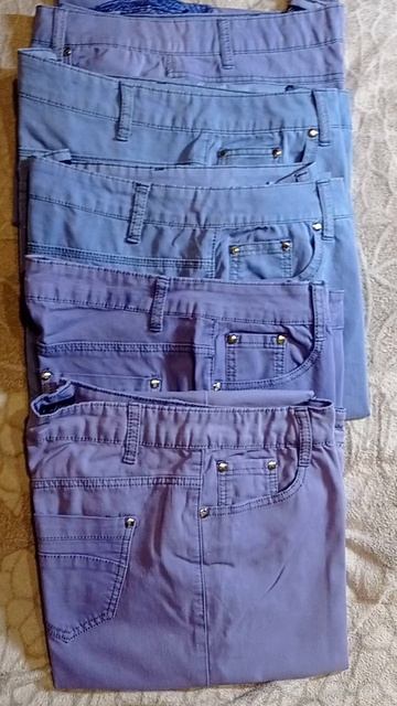 Капри жен. Colin`s jeans нов. фиолет.VID_2