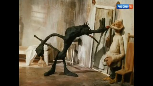 Фрагмент мультфильма 1990 года Гарри Бардина «Серый Вол