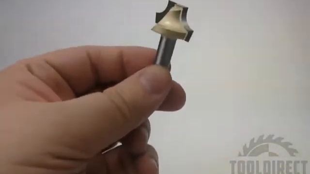 Фреза для работ по фасадам (обработка МДФ, ЛДСП, дерева, пластика) радиусного типа (Ovolo) Z=2