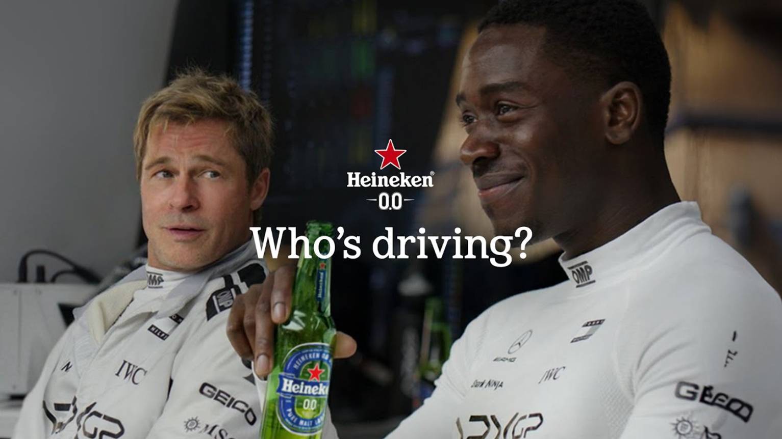 Heineken - Who’s driving (Brad Pitt, Damson Idris) (2025)