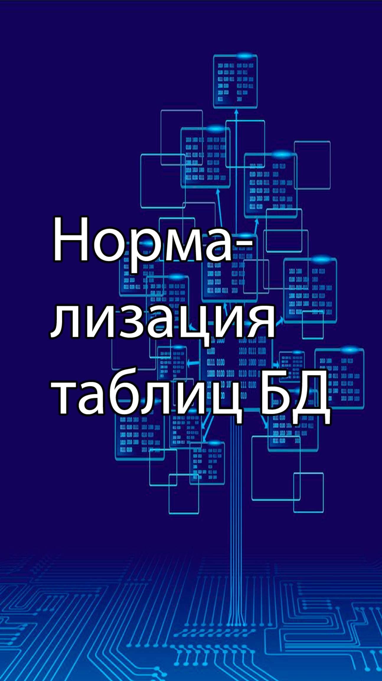 Нормализация таблиц БД || ERP-системы и КИС (словарь) #erp #кис #pmo #sap #1с #agile #erp-система