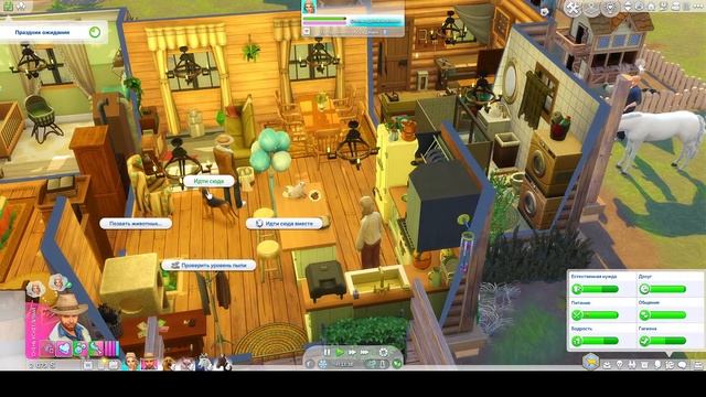 [СТРИМ] The Sims 4  Династия Беркли "Конное ранчо" #28