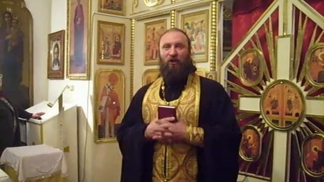 Г.Тюхлов поздравляет протоирея Иоанн(Мисеюк)