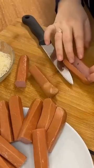 Идеальные сосиски в тесте