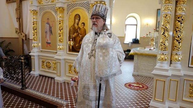 Проповедь митрополита МАРКА. День освящения первого в мире храма блаженной Любови Рязанской. 2025 г.