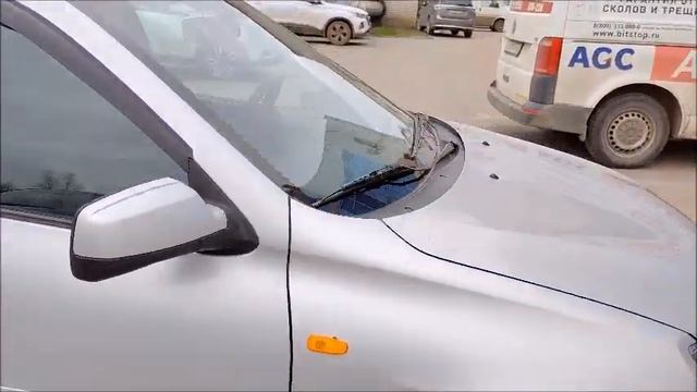 Киров  Смена лобового стекла