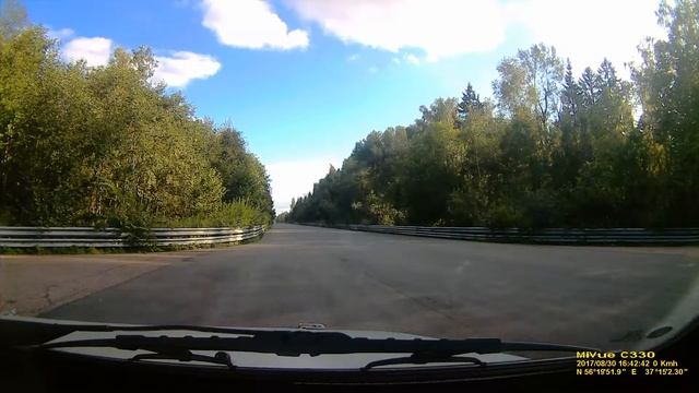 Mio C330 - Встречное движение. Тест ВР-Форума #7