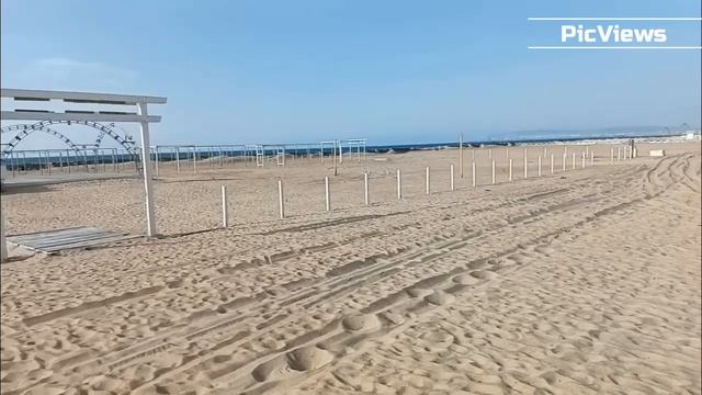Витязево Анапа сегодня 5 июня 2025. Обстановка на пляже, курорте. Как выглядит море, есть ли мазут
