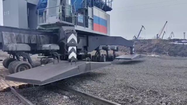 Перегон портальных кранов