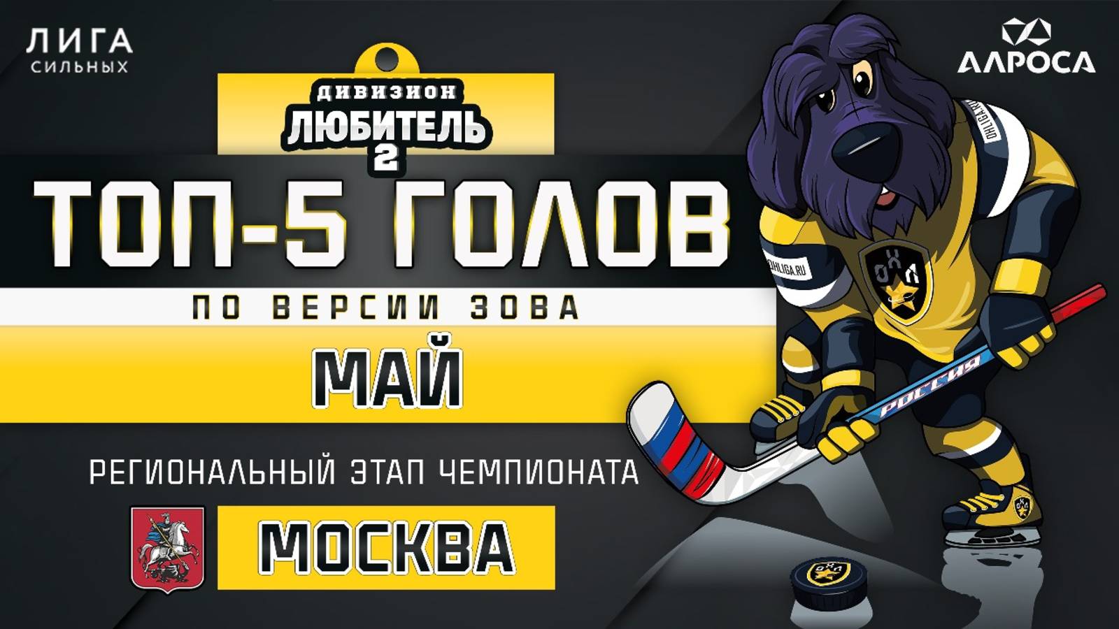 ТОП 5 ГОЛОВ / ЛЮБИТЕЛЬ 2 / МАЙ