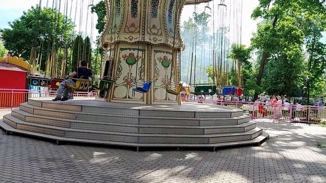 Наш выходной. Прогулка по горсаду.