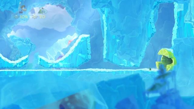 Rayman Origins - Погоня во льдах #14