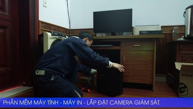 Lắp mới Case máy tính để bàn cho khách hàng, tại địa chỉ làng văn hóa Đức Hậu