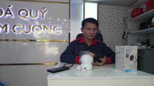 Lắp Camera EZVIZ CS-H6c cho doanh nghiệp VÀNG BẠC - ĐÁ QUÝ NAM CƯỜNG