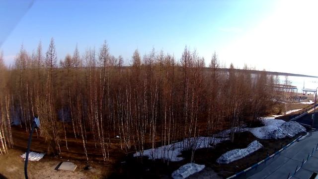 4 июня 2025 Тарко-Сале, белые ночи. Timelapse.