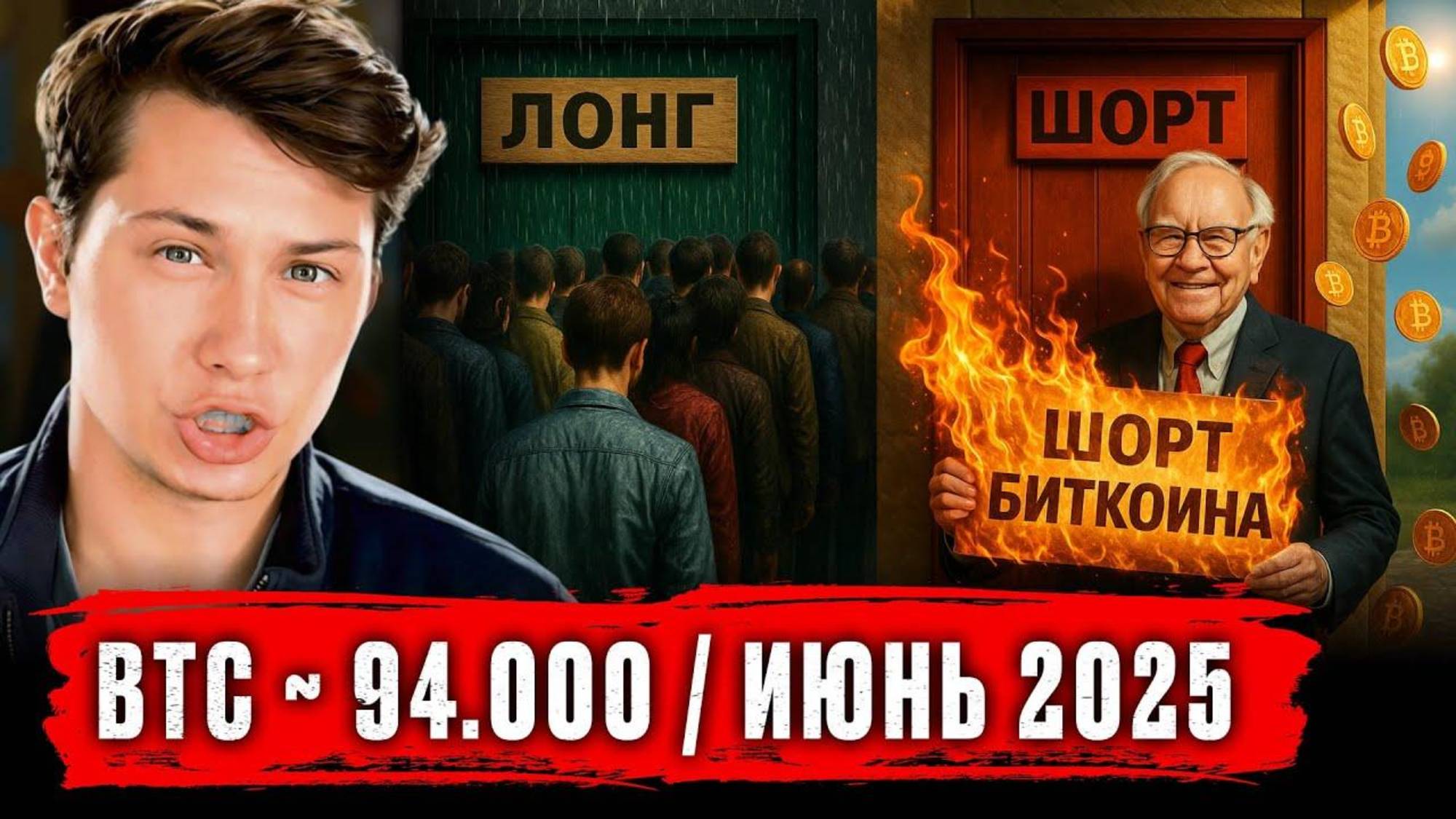 😱 ШОРТ БИТКОИНА! ВСЁ, ЧТО ВАМ НУЖНО ЗНАТЬ СЕЙЧАС — В ОДНОМ ВИДЕО!