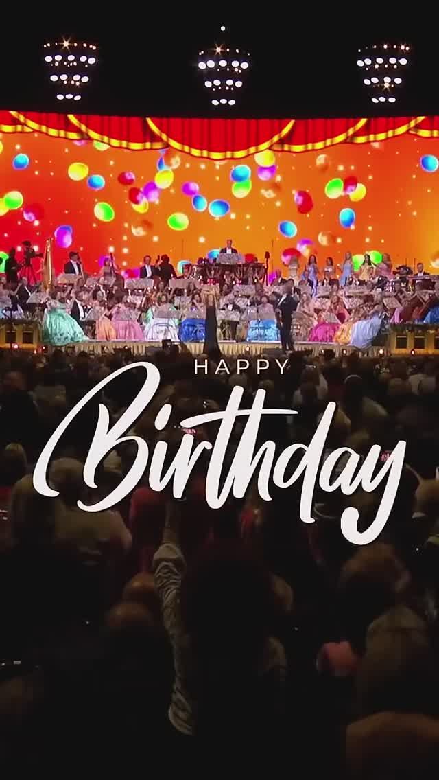 André Rieu surprised me with a song on my birthday   ❤️🤭 #emmakok #andrerieuofficial #birthday #17