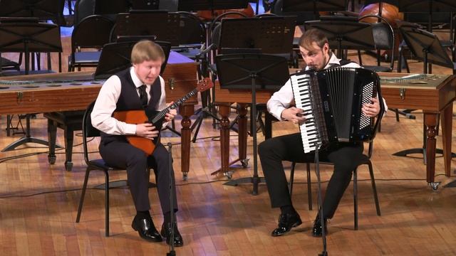 РАХМАНИНОВ Скерцо ре минор - Игорь Кощеев балалайка и Алексей Логанов аккордеон RACHMANINOFF Scherzo