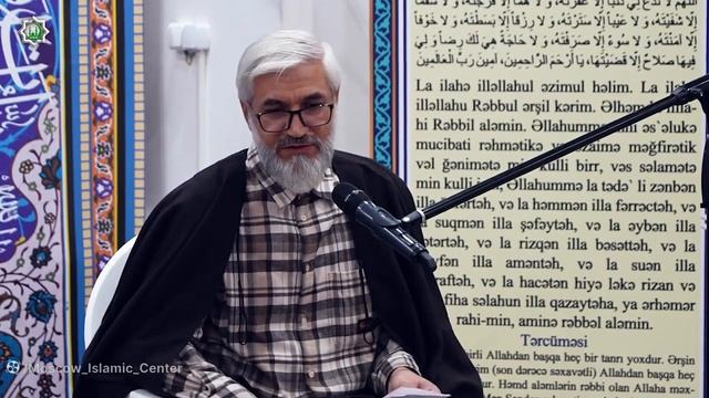 Şəriət məsələləri 30 Mütəhhirat 11 - Kərbəlayi Rəşadət 25.10.2024